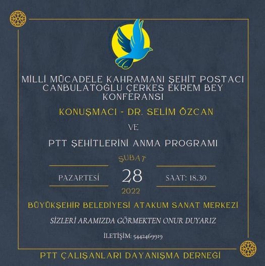28 Şubat 2022 tarihinde Samsun'da düzenlenecek olan konferansımıza davetlisiniz.