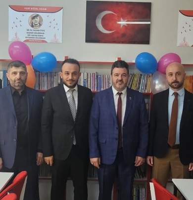 Mehmet Can ve Abdullah Karaoğlan Kütüphanesi açıldı