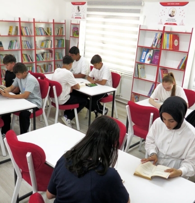 Şehit Jandarma Astsubay Çavuş Mehmet Fatih Çangır Kütüphanesi Açıldı.
