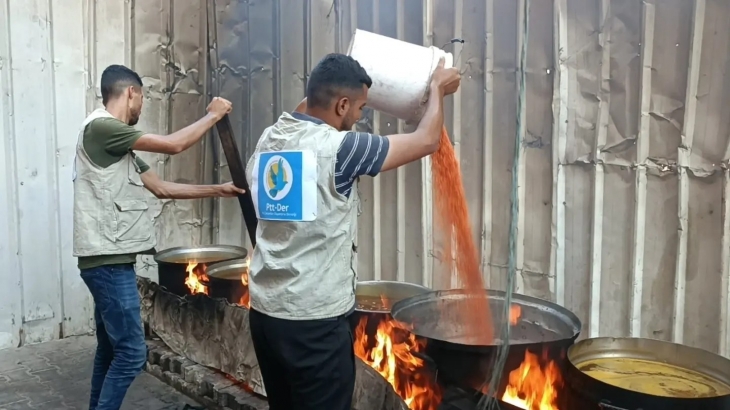 Gazze'de  üçüncü soframızı kurduk