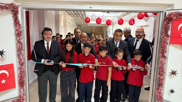Kıbrıs Barış Harekâtı Şehidi Nermi Tonbul Kütüphanesi açıldı.